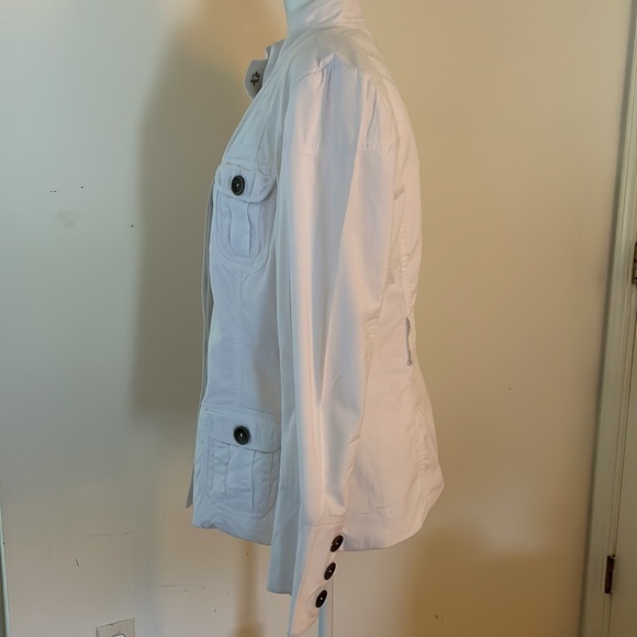 Safari style, utility jacket size 14 MISSING BELT. - Picture 9 of 14